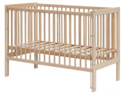 Postieľka so sťahovacím bokom Scarlett Perta - buk - ECO 120 x 60 cm2. akosť