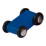 Autodráha drevená s autíčkami 4 ks