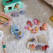 Drevená magnetická skladačka Legrační zvieratká na farme Vilac