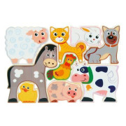 Vkladačka zvieratka farma 9 ks