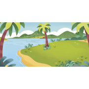 Kreatívna sada My arts&crafts Prelepovateľné samolepky Dinosaury Janod