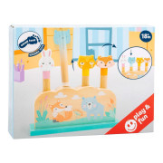 Drevená vystreľovacia hra zvieratká small foot