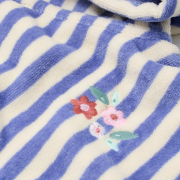 Plážové pončo Dreamy Purple Stripe Little Dutch