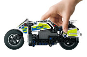 Stavebnica policajná motorka na spätné natiahnutie 193 dielikov iM.Master