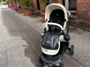 Chladiaca podložka do kočíka s vetraním a Hepa filtrom Flo Black Mima