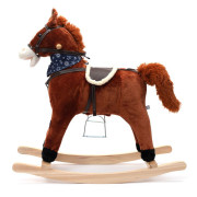 Hojdací koník Dominik s melódiou a šatkou Baby Mix