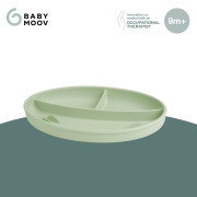 Silikónový tanier Green Babymoov