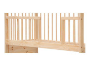 Valendová bočnica k postieľke 120 cm - Biela 2. AKOSŤ