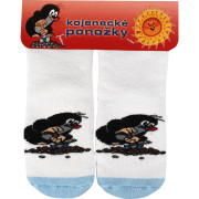 Ponožky dojčenskej froté Krtko obrázkové chlapčenské (3 páry)
