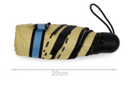 Dievčenské mini skladací UV dáždnik s taškou