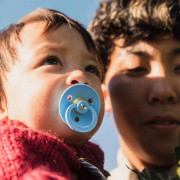 Colour Bumblebee cumlíky z prírodného kaučuku 2 ks 6 - 18 m Bibs