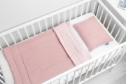 2D Pletený komplet nielen do detskej postieľky s mušelínom Sensillo