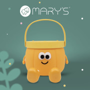 LED nočná lampička a stojan na pastelky 2v1 - tekvica Mary's