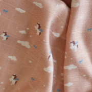 Mušelínové plienky z bambusu 60x60 cm Josefine 2 ks Nuuroo