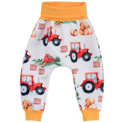 Detské softshellové nohavice Traktor