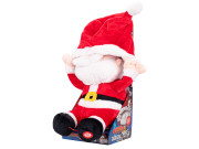 Take Me Home Santa plyšový 29-36 cm nasadzujúci si čiapku na batérie so zvukom 12 m+
