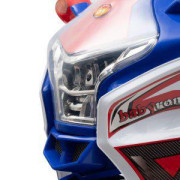 Detská elektrická motorka Baby Mix Racer biela