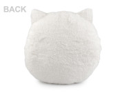 Dekoračný vankúš plyšový mačka 35 cm