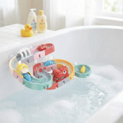 Guľôčková dráha do vody DIY Dino 30 ks