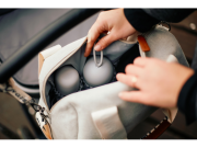 Prebaľovacia taška Mommy Club Signature Canvas Childhome