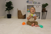 Loptičky s textúrami Super Soft 6 ks Infantino