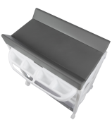 Prebaľovací pult s vaničkou Rosie Mineral Grey