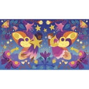 Kreatívna sada Trblietavé kamienky Nalepovanie Magické víly Janod