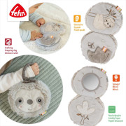 Plyšová knižka leňoch, Lazy Baby Fehn