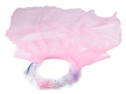 Venček/korunka do vlasov so závojom