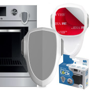 Bezpečnostný zámok na dvierka rúry, odolný voči teplu 1 ks Sipo