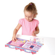 Adhézny zošit so samolepkami Princezné Melissa & Doug