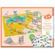 Premiestniteľné samolepky Zvieratá Djeco