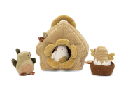 Vtáčia búdka s vtáčikmi textilná Tiny Park Jollein