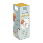 Drevená dvojitá rumba guľa Zvieratá sveta Sarah Betz Vilac