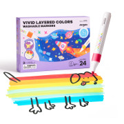 Vivid layered Fixy Umývateľné 24 ks
