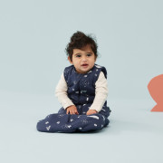 Vak na spanie organická bavlna Jersey Whale 2,5 tog ErgoPouch