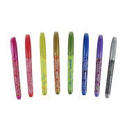 Metalické fixky Scentos 8 ks