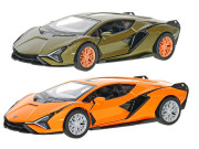 Auto Lamborghini Sian 12,5 cm 1:40 kov spätný chod