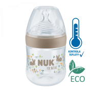 For Nature fľaša s kontrolou teploty 150 ml Nuk