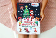 Magnetická kniha Vianoce – Christmas Magnetic Book Edukid
