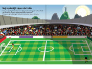 555 samolepiek - Futbal