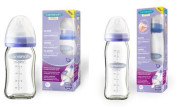 Lansinoh sklenená dojčenská fľaša s NaturalWave TM cumlíkom