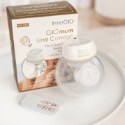 Prenosná elektrická odsávačka materského mlieka GIOmum Line Comfort Single InnoGIO