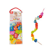 Prevliekanka/Navliekačka dopravné prostriedky drevená 13 ks 18 m+