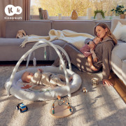 Deka hracia s hrazdičkou Cozyplay Light Grey Kinderkraft