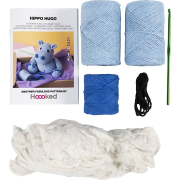 Súprava na háčkovanie hroch Amigurumi