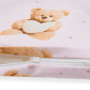 2-dielne posteľné obliečky Love Teddy Bear 90/120 cm pink New Baby