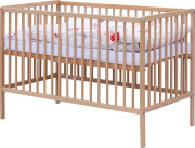 Detská postieľka s kompletnou výbavou 120 x 60 cm - Soly Scarlett