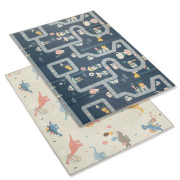 Multifunkčná penová skladacia podložka obojstranná 200 x 150 cm Dino Zopa