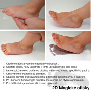 2D magický odtlačok s dvojrámikom